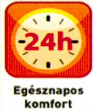 Egésznapos komfort Egésznapos komfort