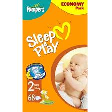 Pampers Mini, Sleep&Play, 68 db/csomag Pampers Mini, Sleep&Play, 68 db/csomag