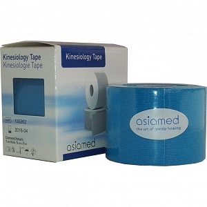 ASIAMED Kineziológiai Szalag 5cm x 5m, KÉK, 1db ASIAMED Kineziológiai Szalag 5cm x 5m, KÉK, 1db