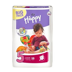 Bella Baby Happy Junior, 58 db/csomag