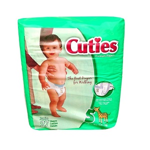 Cuties pelenka, junior, 27db Cuties pelenka, junior, 27db