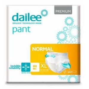 Dailee Pants, Extra Large (XL), 14db Dailee Pants, Extra Large (XL), 14db