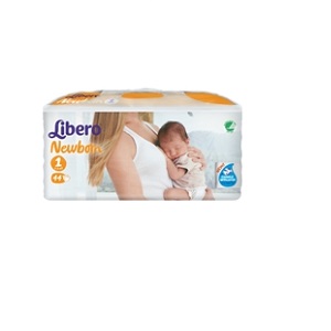 Libero Baby Soft, Newborn(1), 44 db/csomag