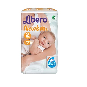 Libero Baby Soft, Newborn (2), 70 db/csomag