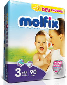 Molfix Mini, 80 db/csomag Molfix Mini, 80 db/csomag