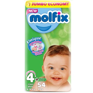 Molfix Maxi+ (4+), 54 db