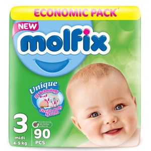 Molfix Midi (3), 90 db Molfix Midi (3), 90 db