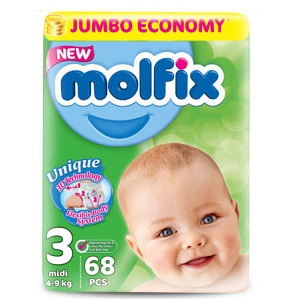 Molfix Midi (3), Jumbo, 60 db
