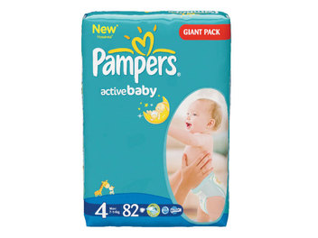 Pampers Giant Pack, Maxi, 76 db/csomag