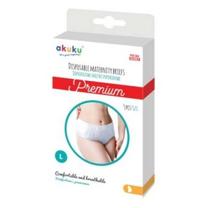 Eldobható rögzítőnadrág, Akuku, L, 5db Eldobható rögzítőnadrág, Akuku, L, 5db