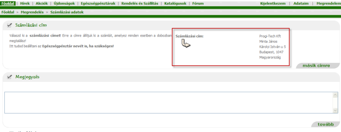 szmlzsi cm vlasztsa